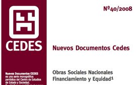 CEDES. Documentos de trabajo, 40