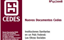 CEDES. Documentos de trabajo, 41